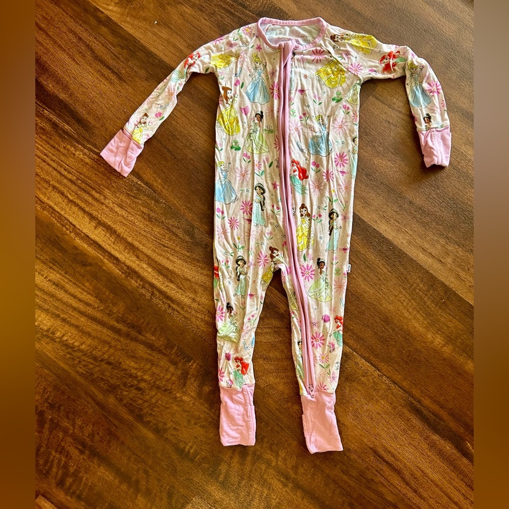 Little Sleepies Disney Princess 12-18 Months